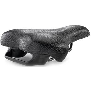 Selle montegrappa zadel solar pu zwart met handgreep oem