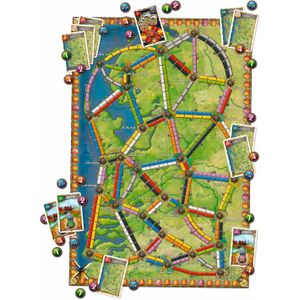 Days of Wonder - Ticket to Ride Nederland - Uitbreiding - Bordspel