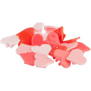 PexKids Bicycle sprak kralen Pexkid's "Hearts 4-Colored (20 stuks op kaart)