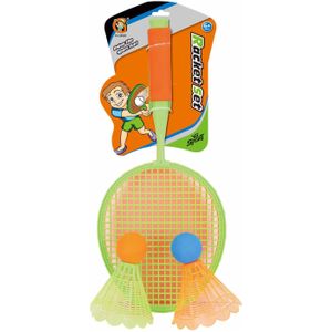 Badmintonset grote shuttles