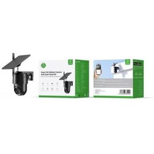 WOOX r4250 smart 4g outdoor ptz camera with solar panel kit, 2mp, 1920x1080p, 4g