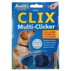 The company of animals Coa multi-clicker 3 tonig blauw
