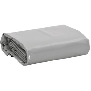 Vidaxl dekzeil 650 g/m² 3,5x5 m grijs