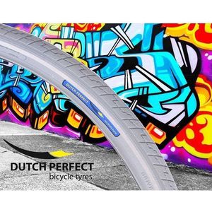 Dutchperfect Buitenband Dutch Perfect 28 x 1.40" / 40-622mm anti-lek grijs met