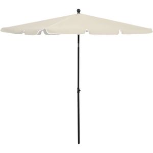 vidaXL-Parasol-met-paal-210x140-cm-zandkleurig