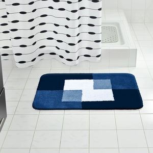RIDDER Badkamermat Coins 60x90 cm Blauw 7103303