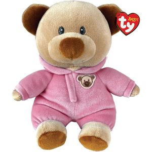 TY TY Baby Knuffel Pyjamabeer 15 cm Roze