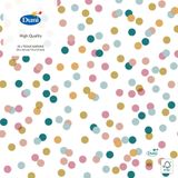 Duni Duni Servetten Dream Dots 33x33 cm 20 Stuks