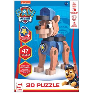 Paw Patrol 3D Puzzel Chase (47 Stukjes) - Geschikt voor kinderen vanaf 4 jaar