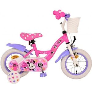 Disney Minnie Cutest Ever! Kinderfiets Meisjes 12 inch Roze