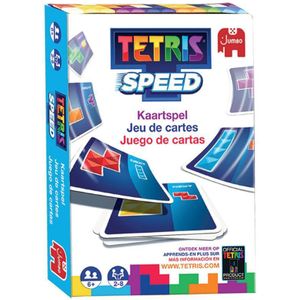 Jumbo Tetris Speed Kaartspel - Test je snelheid en reactievermogen - Geschikt vanaf 6 jaar - 2-8 spelers