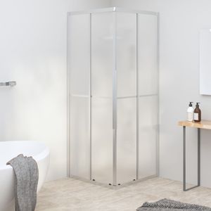 vidaXL - Douchecabine - 70x70x180 - cm - mat - ESG