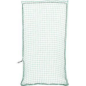Vidaxl aanhangwagennet elastisch touw 6x3 m polypropeen groen