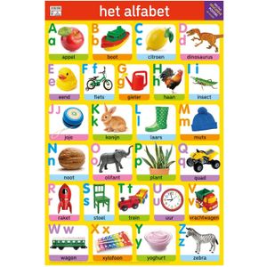 Deltas Educatieve poster - het alfabet