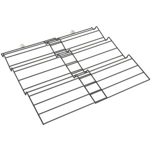 Metaltex - X-pand - Verschuifbaar kruidenrek voor in de lade of kast - Zwart - 26 tot 51 cm breed