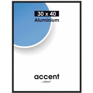 Nielsen Accent 30x40 aluminium zwart 52426
