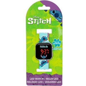 Disney Stitch Led Pols Horloge - Uurwerk voor Meisjes en Jongens Blauw
