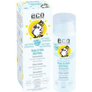 Eco Cosmetics Zonnebrandcrème voor baby's en kinderen SPF 50 ongeparfumeerd