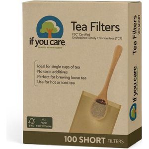 If You Care Thee Filters FSC ongebleekt Short 100st.