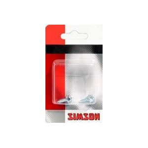 Simson Slotparkers Ringslotbevestigingsset, 4,8x13mm, Zilver