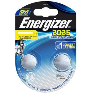 Enerdis energizer ultimate lithium 3v cr2025 blister 2 stuks