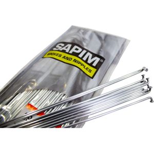 Sapim spaak 13-302 z/nippel (1 stuk)