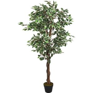 vidaXL-Kunstplant-ficus-630-bladeren-120-cm-groen