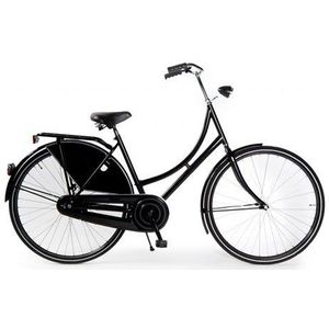 Aldo 28 inch omafiets starter 57cm zwart