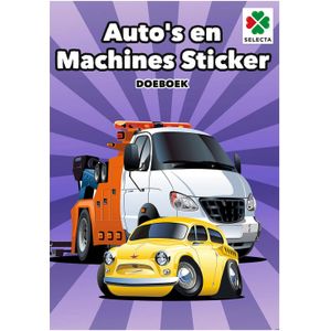 Auto’s en Machines Sticker Doeboek
