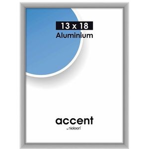 Nielsen Accent 13x18 aluminium zilver mat 53224