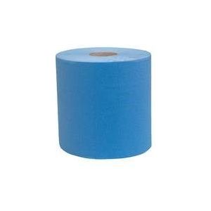 Rol papier 148m blauw 2-laags katrin
