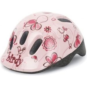 Polisport Fietshelm Birdy XXS juniGoud crème/roze maat 44/48 cm