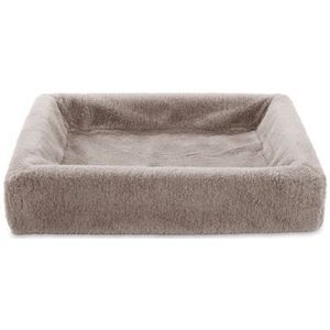 Bia Fleece hoes hondenmand taupe