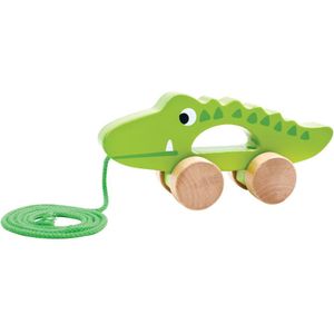 Tooky toy Krokodil Houten Trekfiguur 18 maanden Groen