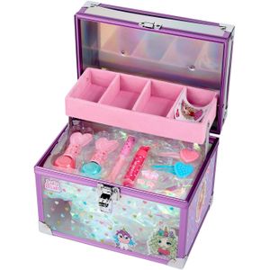 Canenco lulu blush make-up koffer transparant