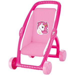 Dolu Dolu Eenhoorn Kinderwagen Roze