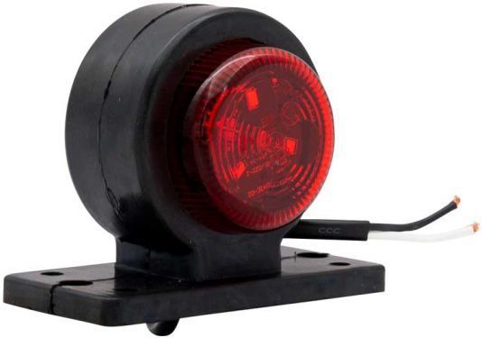 Trailergear breedtelamp/pendellamp led kort 12-24v