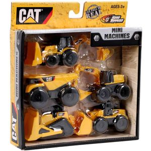 Cat CAT Mini Bouwvoertuigen 5-Pack