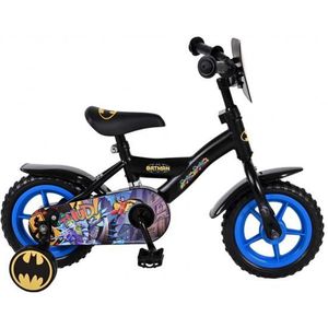 Batman Kinderfiets Jongens 10 inch Zwart Doortrapper