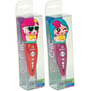 Clementoni crazy chic lipgloss zeemeermin rood/paars