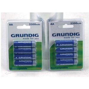 Grundig batterijen aa oplaadbaar 4 stuks 2300mah