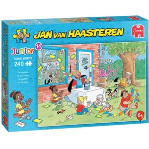 Jan van Haasteren Junior 14 - De Goochelaar Puzzel (240 stukjes)