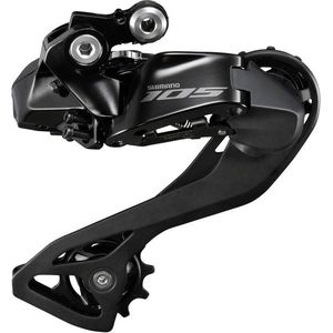 Shimano achterderailleur 12 speed 105 di2 rd-r7150 - direct mount - zwart