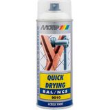 Industrial ral9010 400 ml. motip