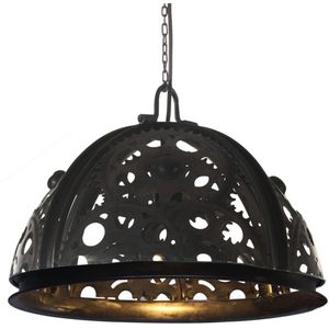 VidaXL Plafondlamp industrieel kettingwiel-ontwerp E27 45 cm