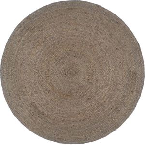 vidaXL-Vloerkleed-handgemaakt-rond-180-cm-jute-grijs