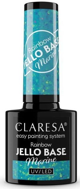 Claresa rainbow jello base coat marine 5ml