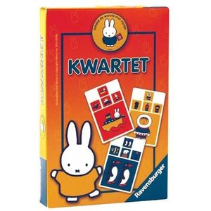 Ravensburger Nijntje Kwartet - Geschikt voor kleuters vanaf 3 jaar - 2-4 spelers