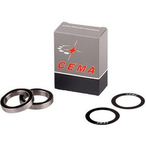 Cema lagerset voor interlock 86386 sram dub staal zwart