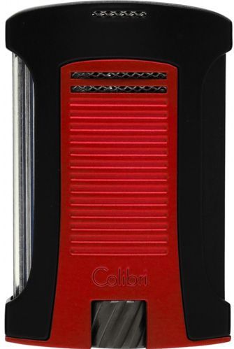 Colibri - Daytona - Aansteker - Gun-Zwart/Rood - Butaangas